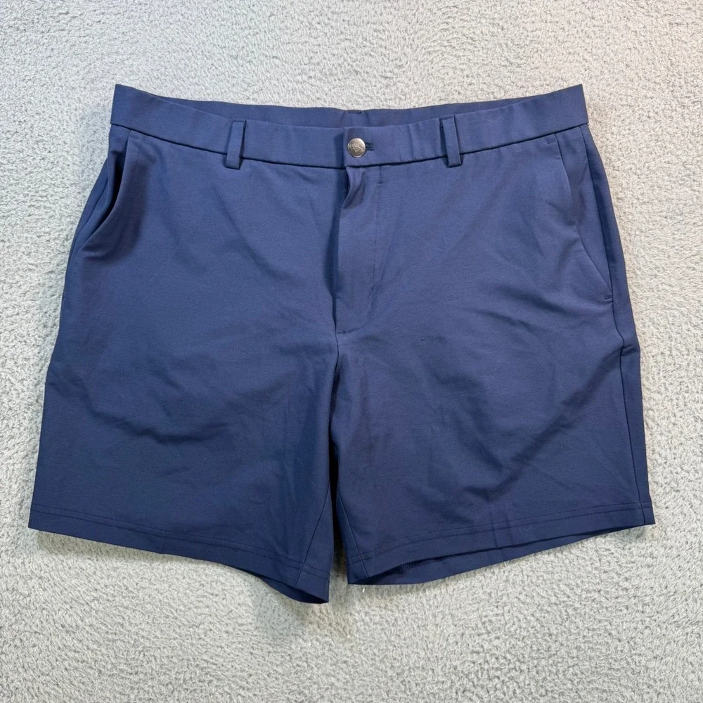 Callaway Opti-Dri Mens Golf Shorts Navy Blue Size 38 Stretch Moisture Wicking